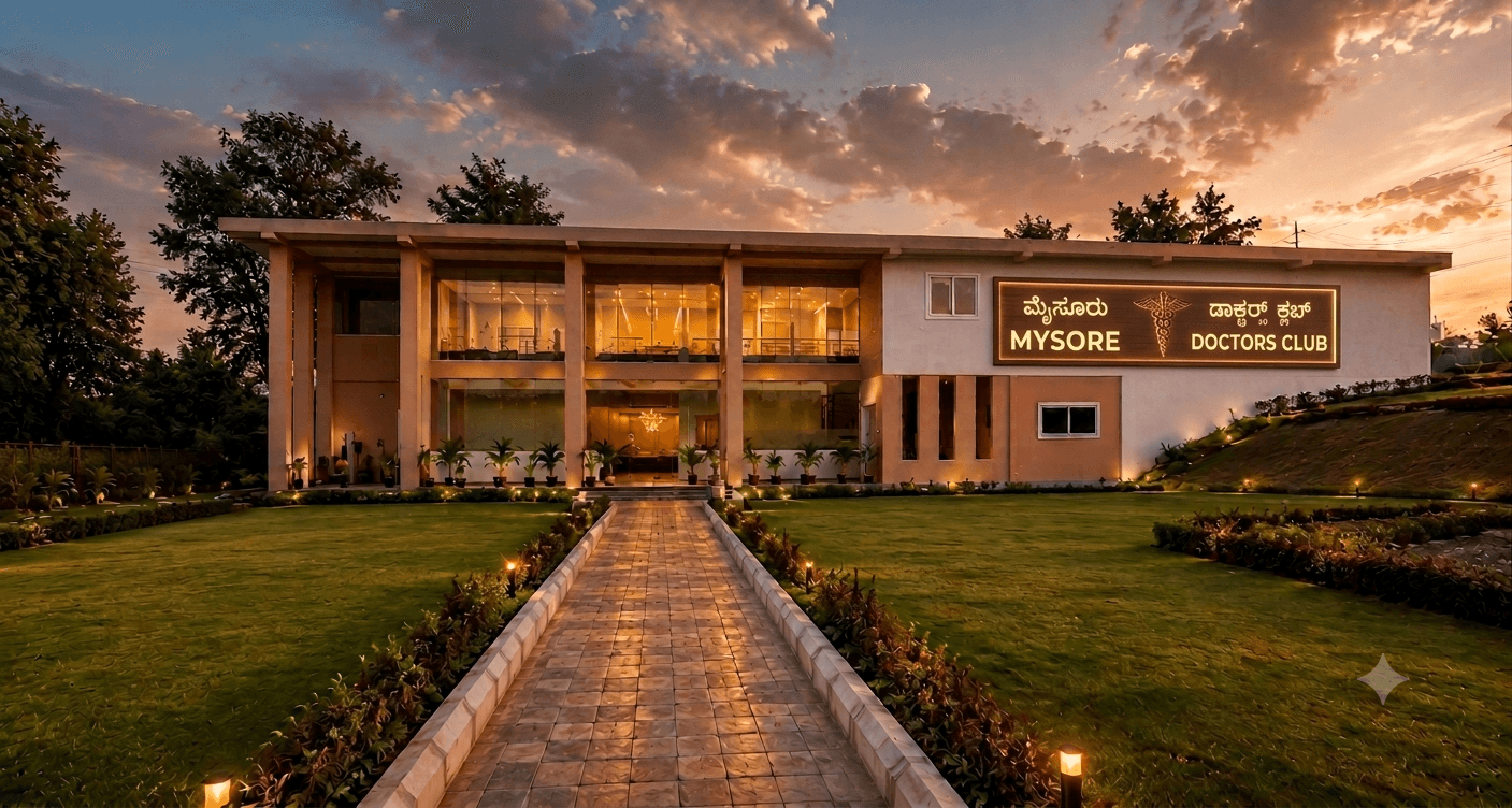 The Mysore Doctors Club clubhouse
